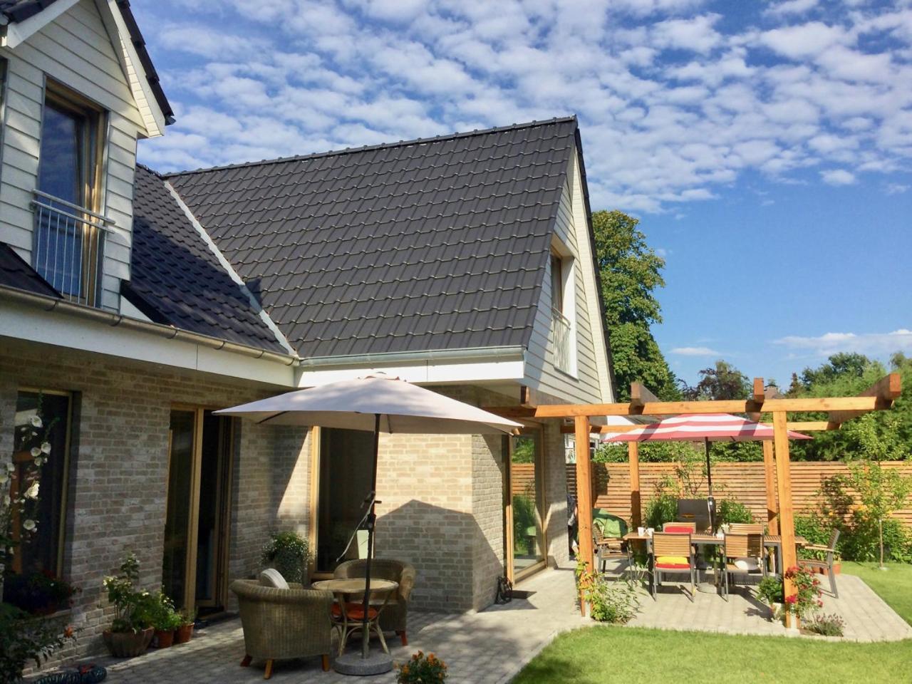 Moorblick! Grosse Dachwohnung Mit Kamin Und Sauna Leck Exterior photo